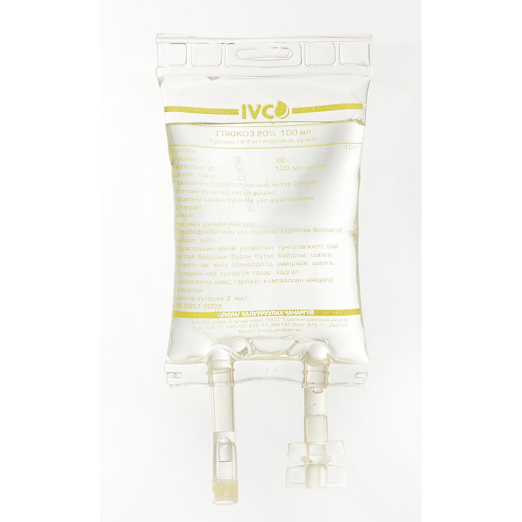 Глюкоз 20%-100мл
