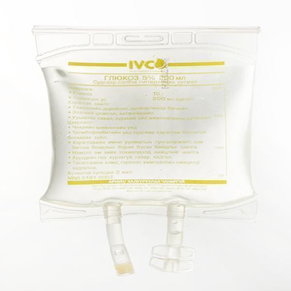 Глюкоз 5%-250мл