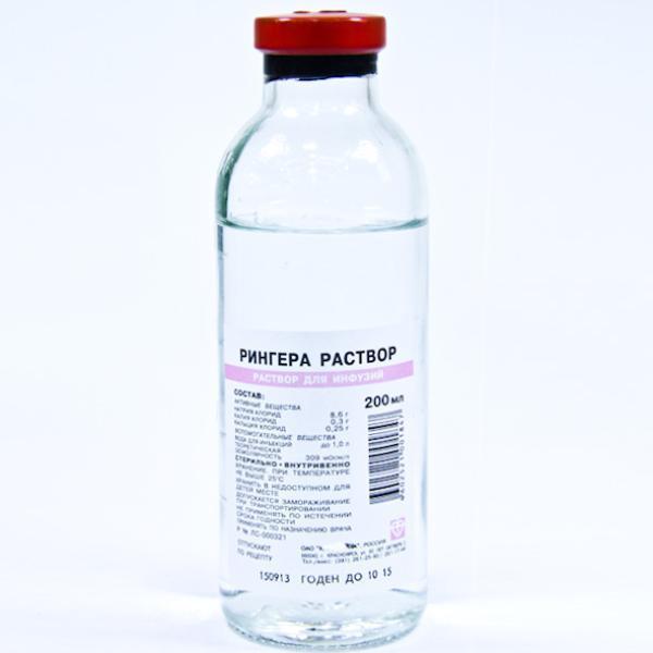 Рингер Локкийн уусмал 250мл