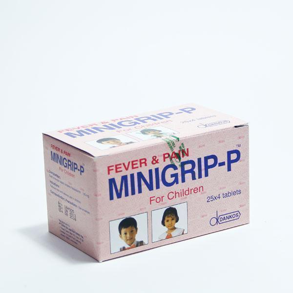 Минигрип-П 125мг №25