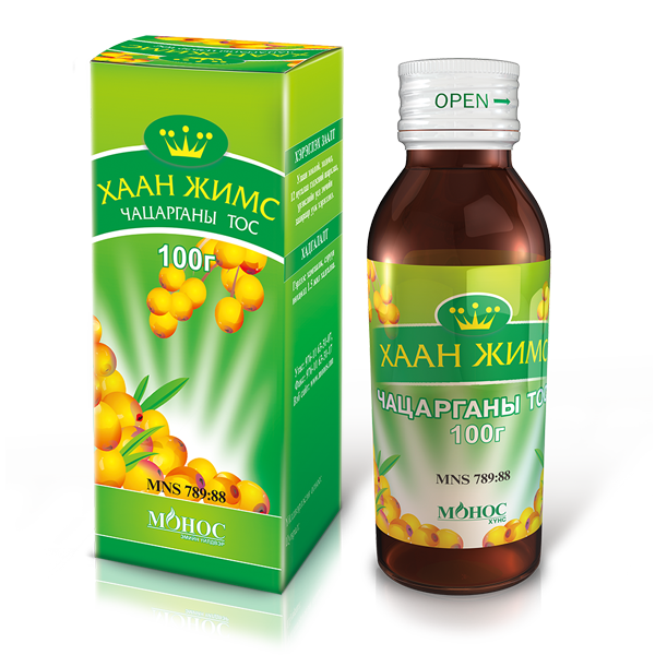 Чацарганы цэвэр тос 100мл