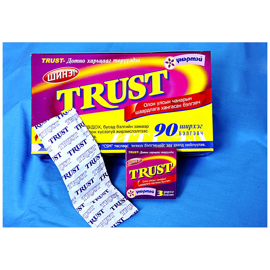 Траст үнэртэй 3ш бэлгэвч