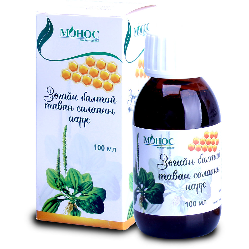 Зөгийн балтай таван салааны шүүс 100мл