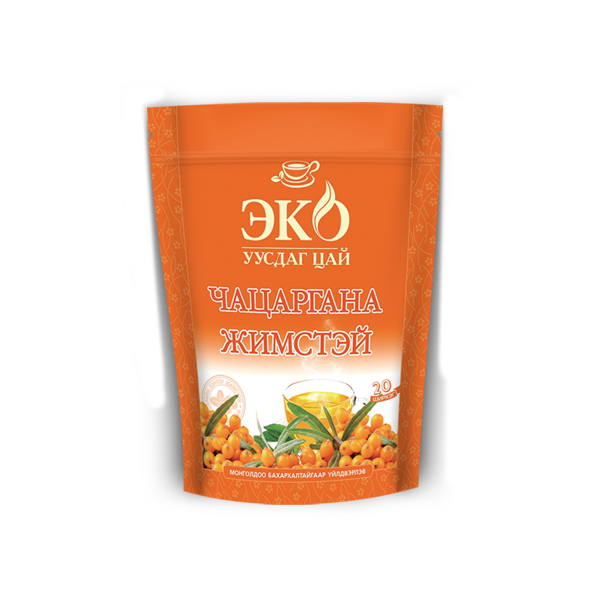 Эко уусдаг цай - Чацарганатай №20