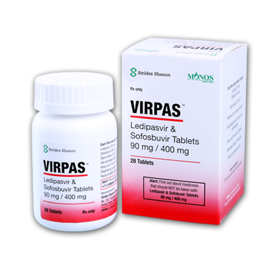 Вирпас 400мг/90мг №28