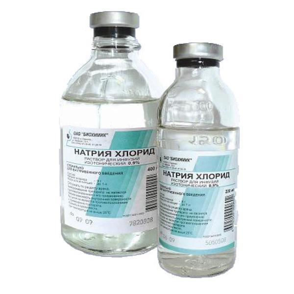 Натри хлорид 0.9%-400мл