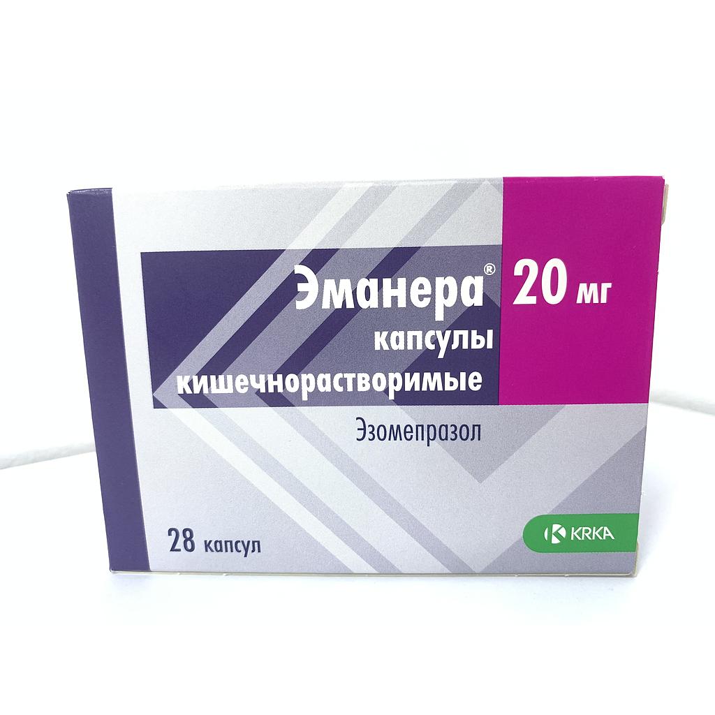 Эманера 20мг №28