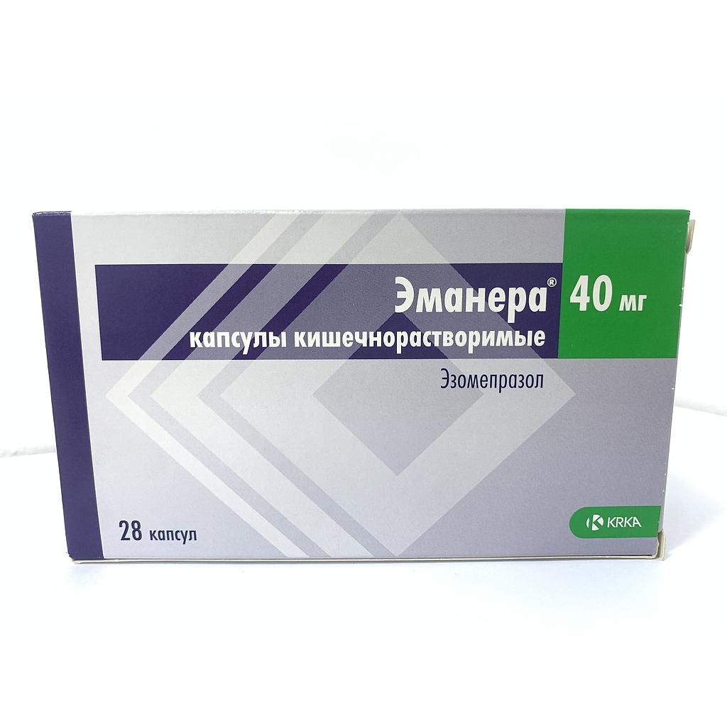 Эманера 40мг №28