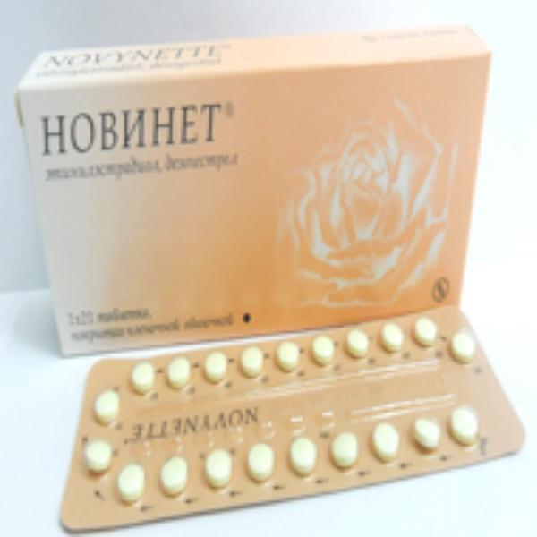 Новинет 0.02мг+0.15мг №21