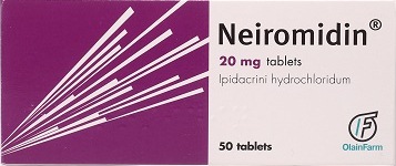Нейромидин 20мг №50