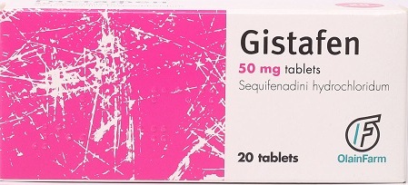 Гистафен 50мг №20