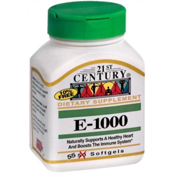 Витамин Е 1000мг №55