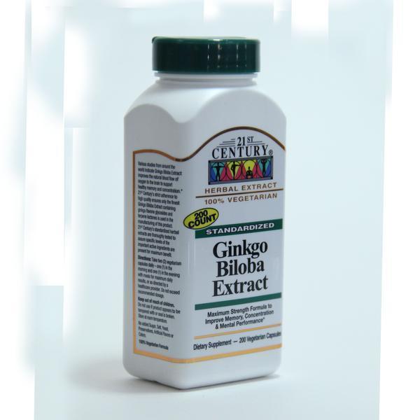Гинкго билоба 60мг №200