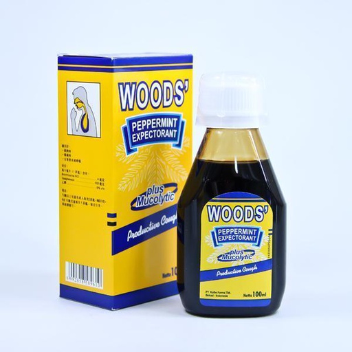 [0101639] Woods экспекторант 100мл сироп - Монфа трейд ХХК