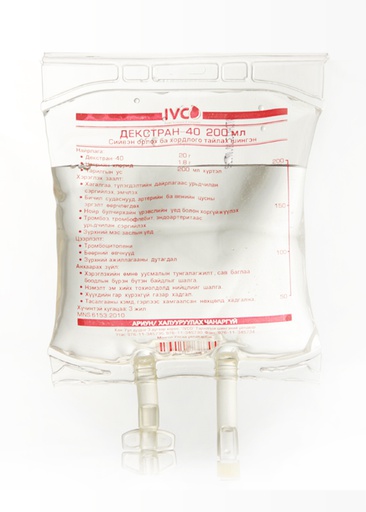 [0101728] Декстран-40 200мл тарилгын шингэн - Айвико интернэшнл ХХК
