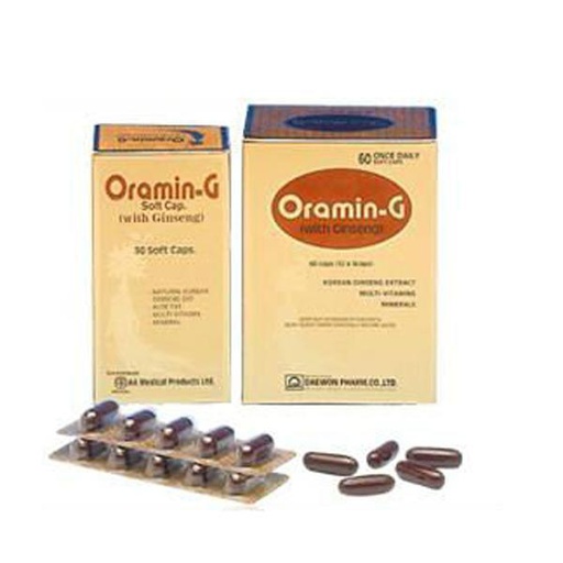 [0200420] Орамин Ж №60 капсул - Вэлл бий ХХК