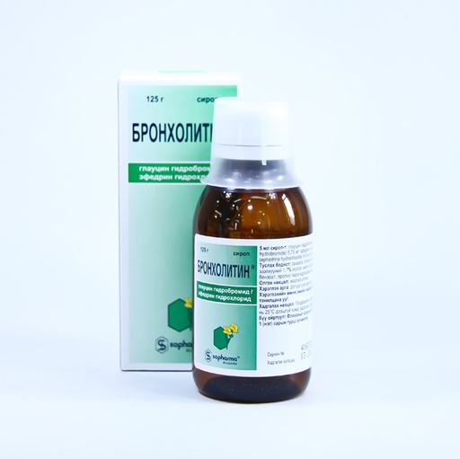 [0101732] Бронхолитин 125мл сироп - Омбол ХХК