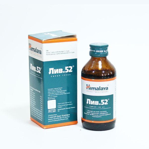 [0101087] Лив-52 100мл сироп - Цахиур төмөр ХХК
