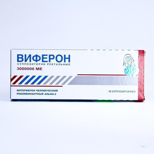 [0102289] Виферон 3000000ОУН №10 шулуун гэдэсний лаа - Энто ХХК