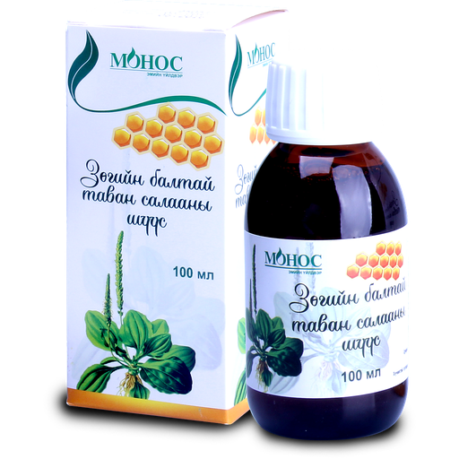 [0100691] Зөгийн балтай таван салааны шүүс 100мл сироп - Монос Фарм ХХК