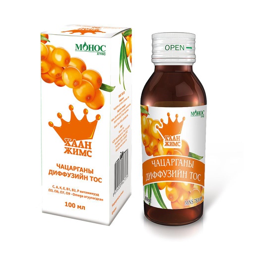 [0509040] Хаан жимс - Чацарганы үр хальсны тос 100мл - Монос Хүнс ХК