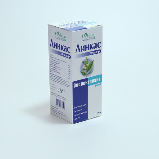 [0101781] Линкас плюс 120мл сироп - Herbion International Inc