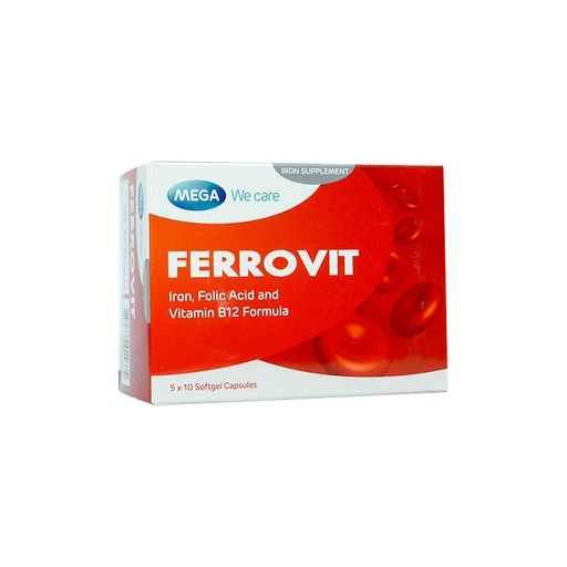 [0102792] Ферровит №50 капсул - Mega Lifesciences Pty.Ltd