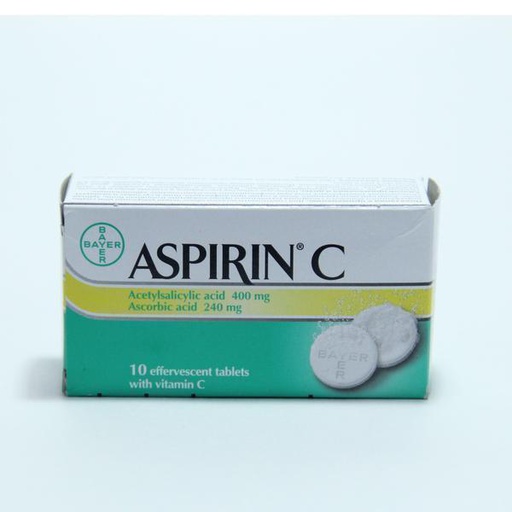 [0100384] Аспирин С 400мг №10 шахмал - Bayer Consumer Care AG