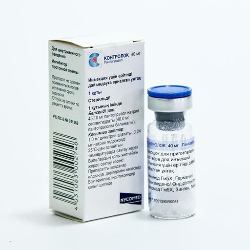 [0100038] Контролок 40мг №14 шахмал - Takeda Austria GmbH