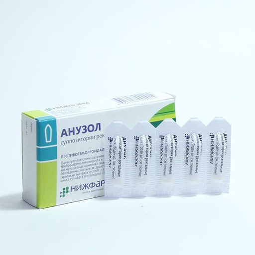 [0100203] Анузол №10 шулуун гэдэсний лаа - Нижфарм ОАО