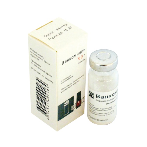[0106619] Ванкомицин 1г №1 тарилгын нунтаг - Красфарма ОАО