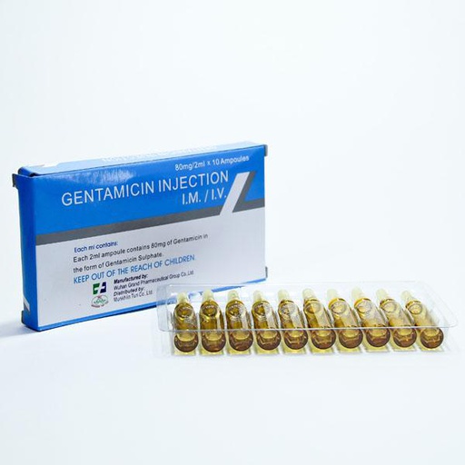 [0101508] Гентамицин 80мг №1 тарилга - Синтез