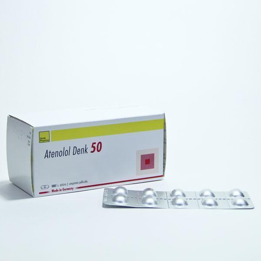 [0100253] Атенолол-Денк 50мг №100 шахмал - Denk Pharma GmbH & Co.KG