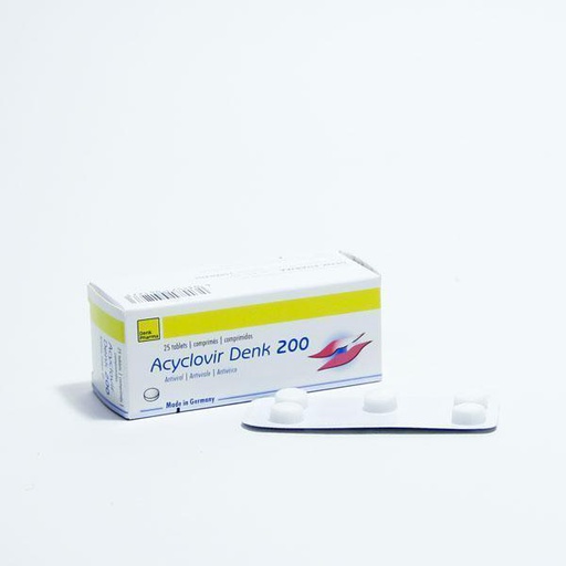 [0100285] Ацикловир-денк 200мг №25 шахмал - Denk Pharma GmbH & Co.KG
