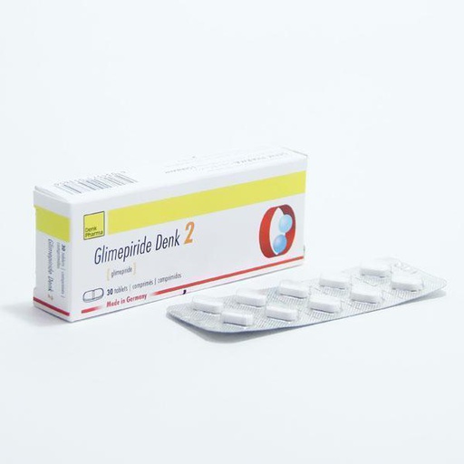 [0101179] Глимепирид-Денк 2мг №30 шахмал - Denk Pharma GmbH & Co.KG