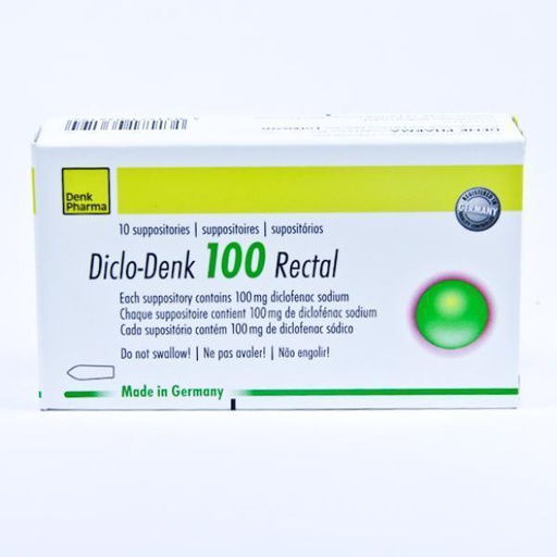 [0100242] Диклоденк 100мг №10 шулуун гэдэсний лаа - Denk Pharma GmbH & Co.KG