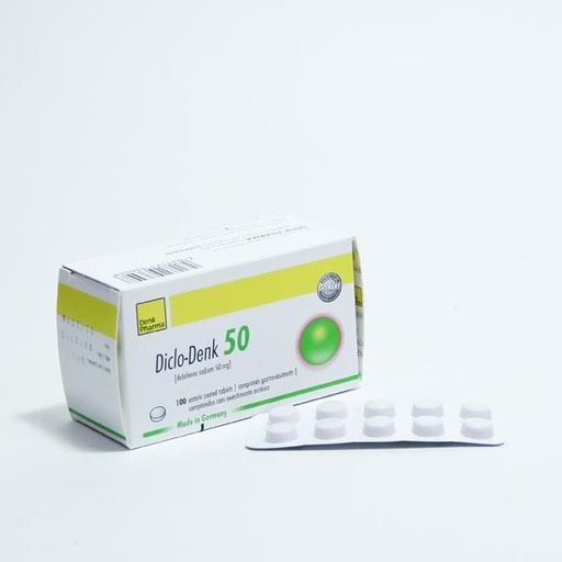 [0100066] Диклоденк 50мг №100 шахмал - Denk Pharma GmbH & Co.KG