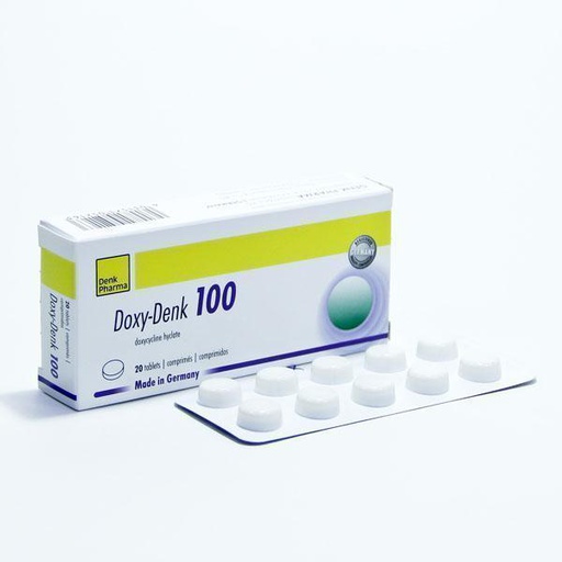 [0101477] Докси-Денк 100мг №20 шахмал - Denk Pharma GmbH & Co.KG