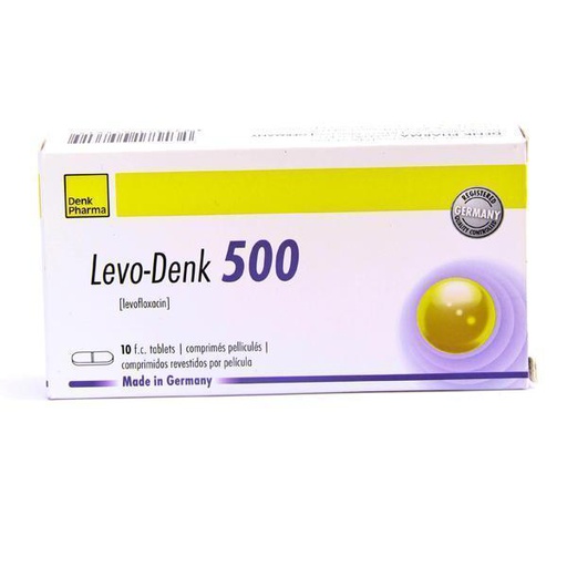 [0102495] Лево-Денк 500мг №10 шахмал - Denk Pharma GmbH & Co.KG