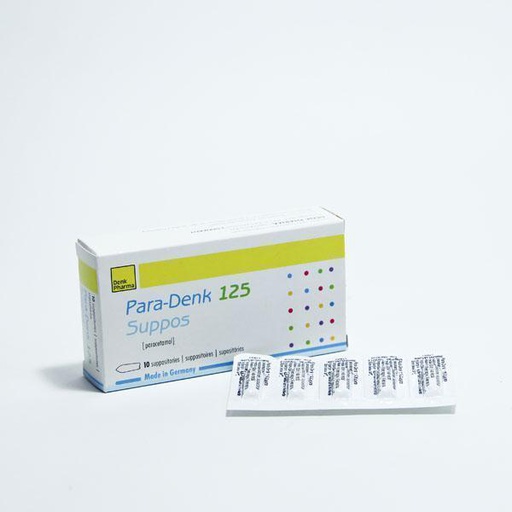 [0100366] Парацетамол-Денк 125мг №10 шулуун гэдэсний лаа - Denk Pharma GmbH & Co.KG