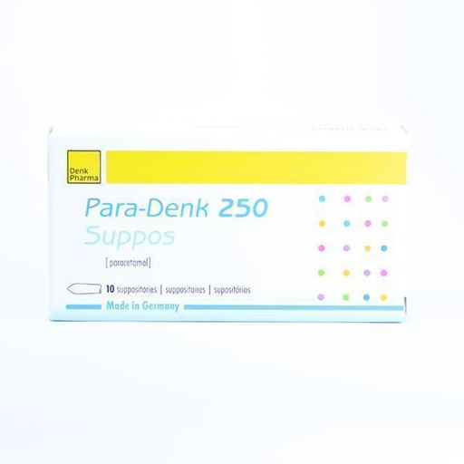 [0100685] Парацетамол-Денк 250мг №10 шулуун гэдэсний лаа - Denk Pharma GmbH & Co.KG