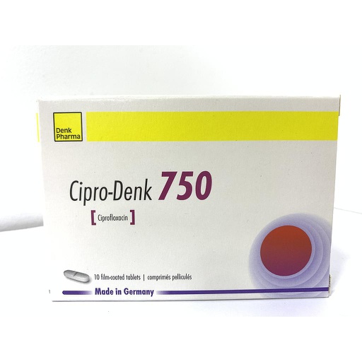 [0104836] Ципро-Денк 750мг №1 бүрхүүлтэй шахмал - Denk Pharma GmbH & Co.KG
