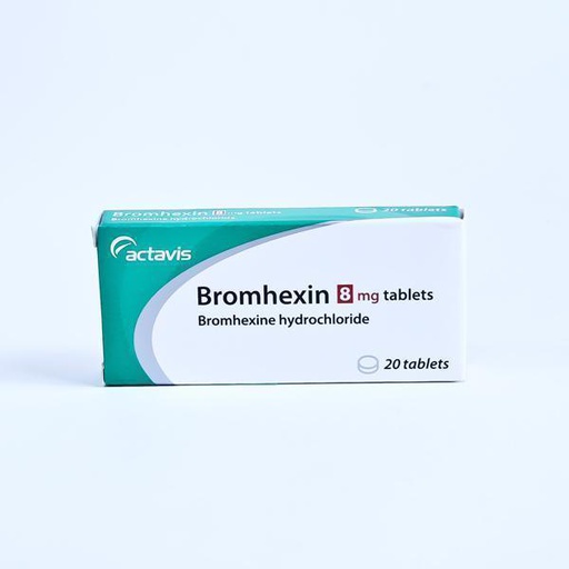 [0100461] Бромгексин 8мг №25 шахмал - Berlin Chemie AG