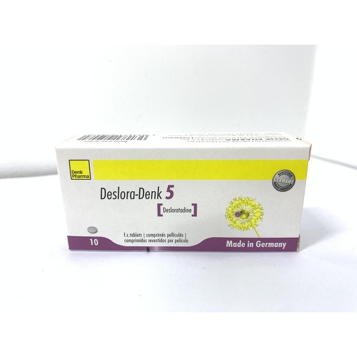 [0102916] Деслора Денк 5мг №10 шахмал - Denk Pharma GmbH & Co.KG