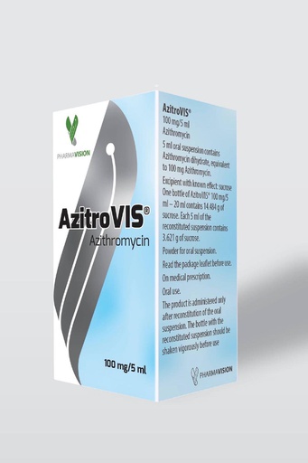 [0103559] Азитровис 100мг/5мл-20мл хөвмөлийн нунтаг - PharmaVision Europe OOD