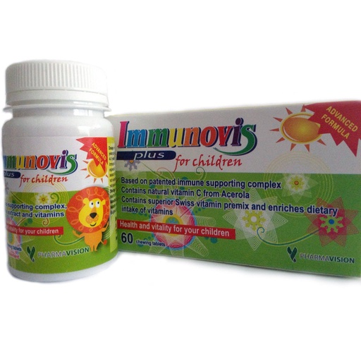 [0200635] Иммуновис хүүхэд №60 шахмал - PharmaVision Europe OOD