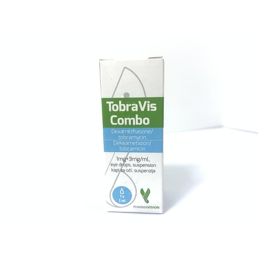 [0105588] Тобравис Комбо 3мг/мл + 1мг/мл - 5мл нүдний дусал - PharmaVision Europe OOD