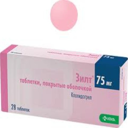 [0102126] Зилт 75мг №28 шахмал - KRKA, tovarna zdravil, d.d