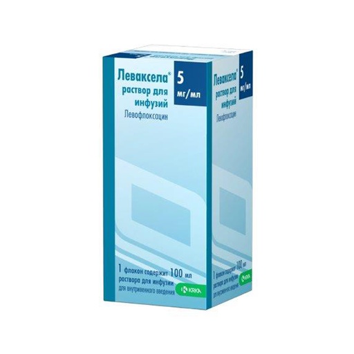 [0106028] Леваксела 500мг/100мл №1 тарилгын шингэн - KRKA, tovarna zdravil, d.d