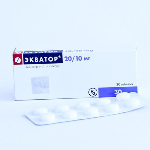 [0101907] Экватор 20мг-10мг №30 шахмал - Gedeon Richter Plc